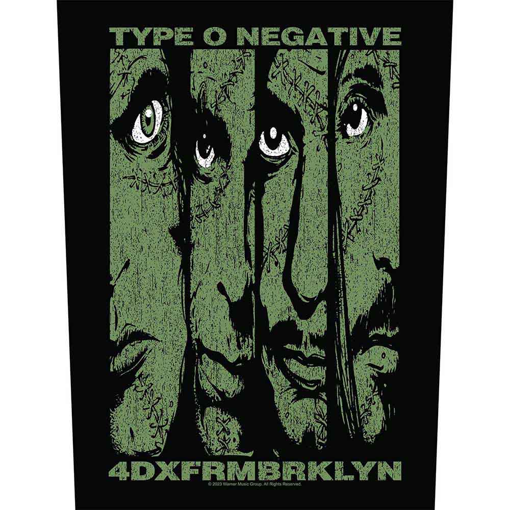 Type O Negative: 4DXFRMBRKLYN Patch – officielt merchandise
