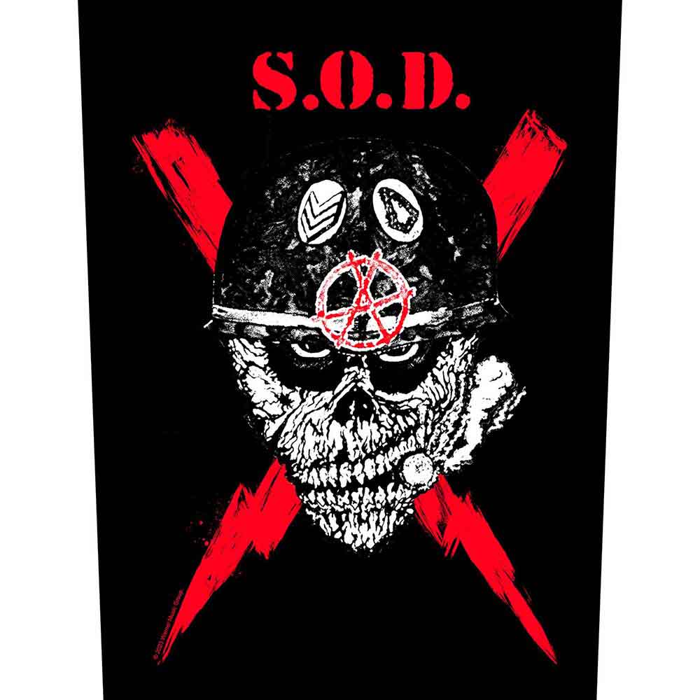 Stormtroopers of Death: Scrawled Lightning Patch – officielt merchandise