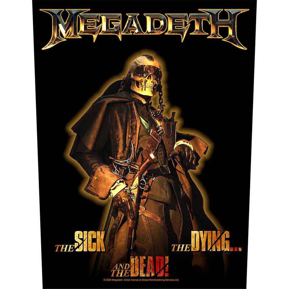 Megadeth: The Sick - The Dying And The Dead Patch – officielt merchandise