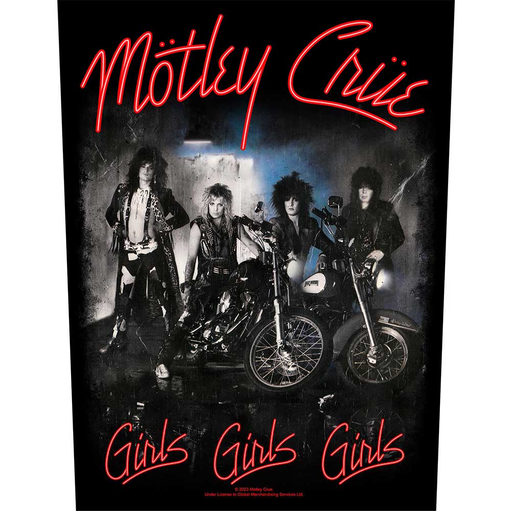 Motley Crue: Girls - Girls - Girls Patch – officielt merchandise