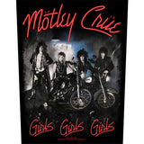 Motley Crue: Girls - Girls - Girls Patch – officielt merchandise