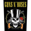 Guns N' Roses: Skull & Guns Back Patch