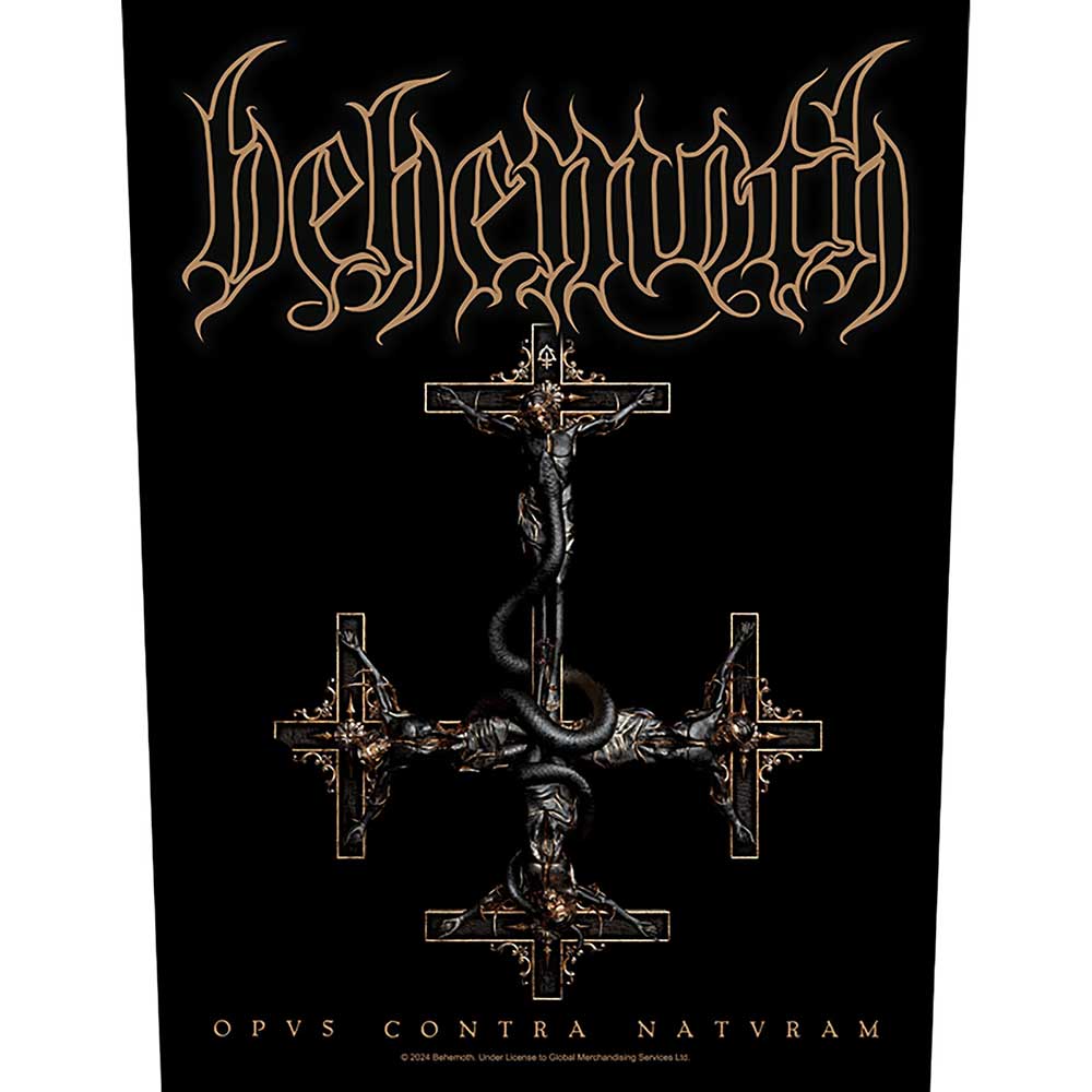 Behemoth: Opvs Contra Natvram Back Patch