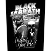 Black Sabbath: Never Say Die Back Patch