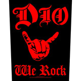 Dio: We Rock Back Patch