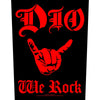 Dio: We Rock Back Patch