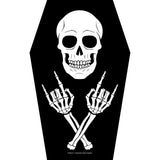 Generic: Coffin Skeleton Back Patch