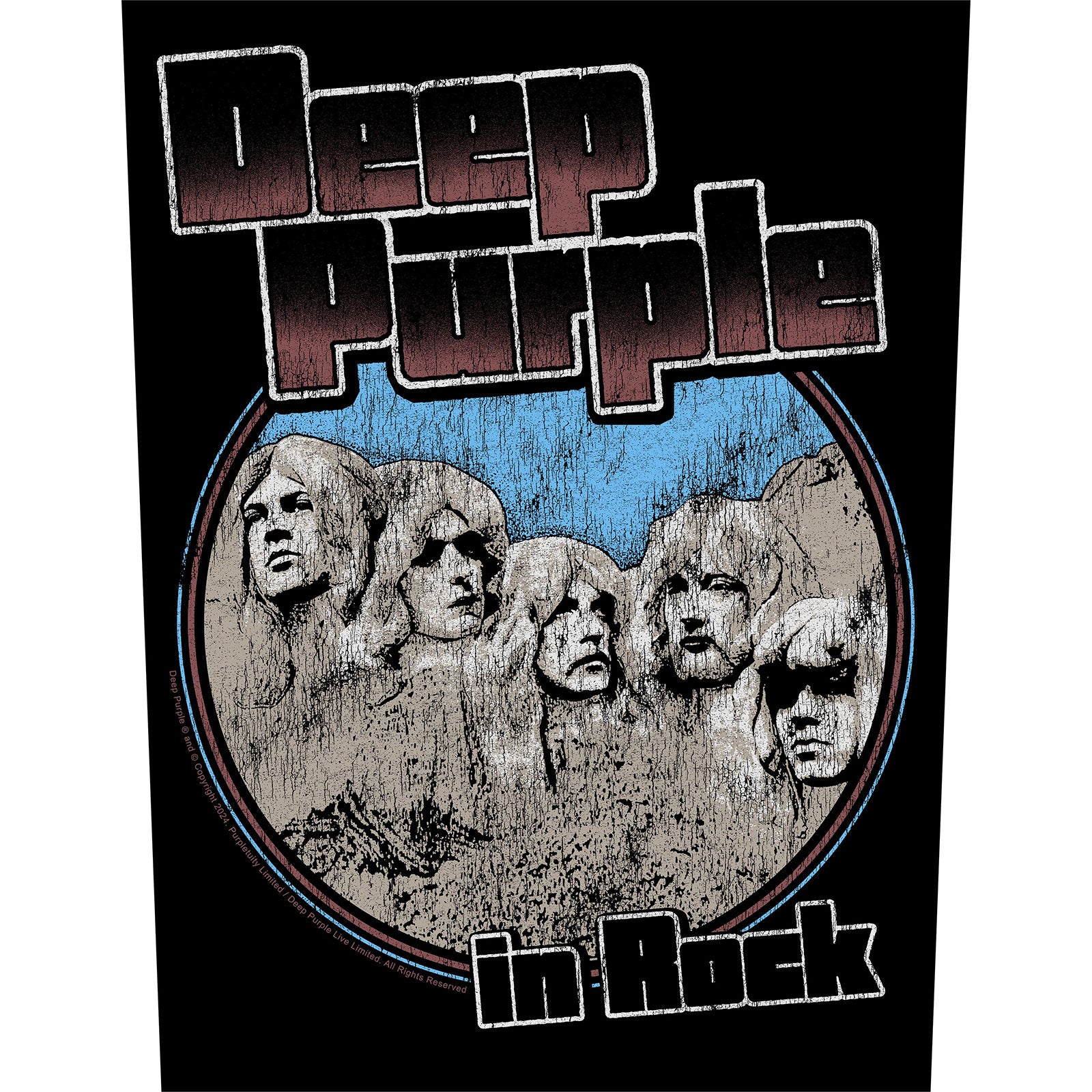 Deep Purple: In Rock Back Patch