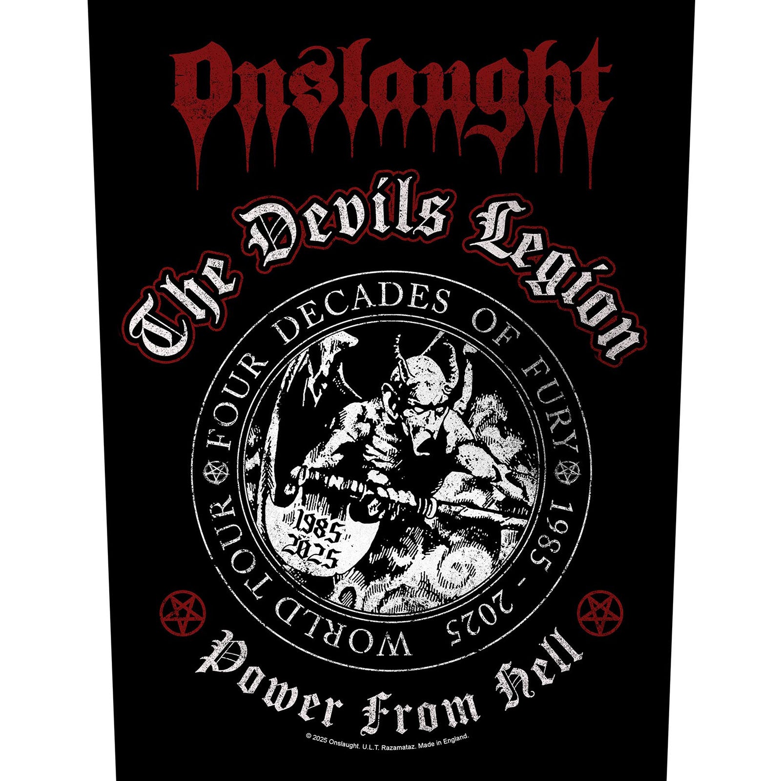 Onslaught: The Devils Legion Back Patch