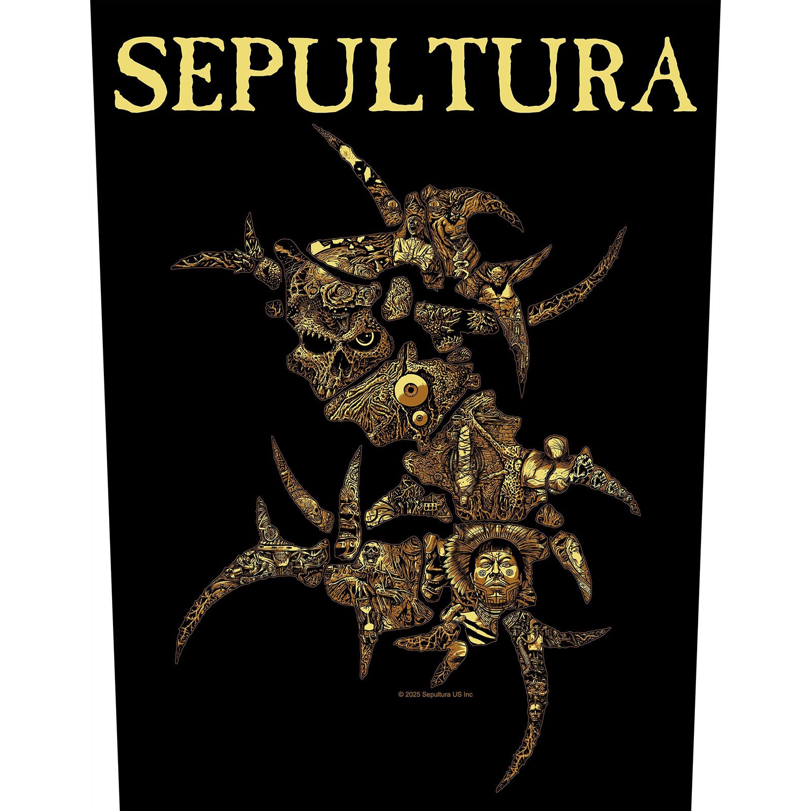 Sepultura: Discography Back Patch