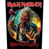 Iron Maiden: Run For Your Lives Back Patch