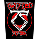 Twisted Sister: Circular Logo Back Patch