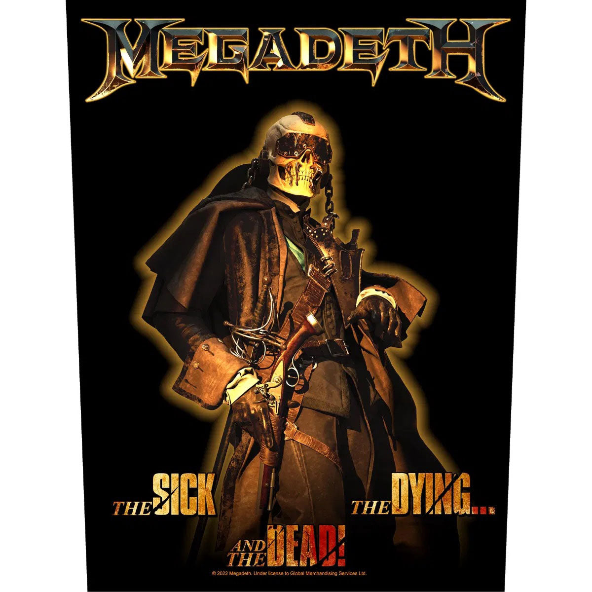 Megadeth: The Sick - The Dying And The Dead Patch – officielt merchandise