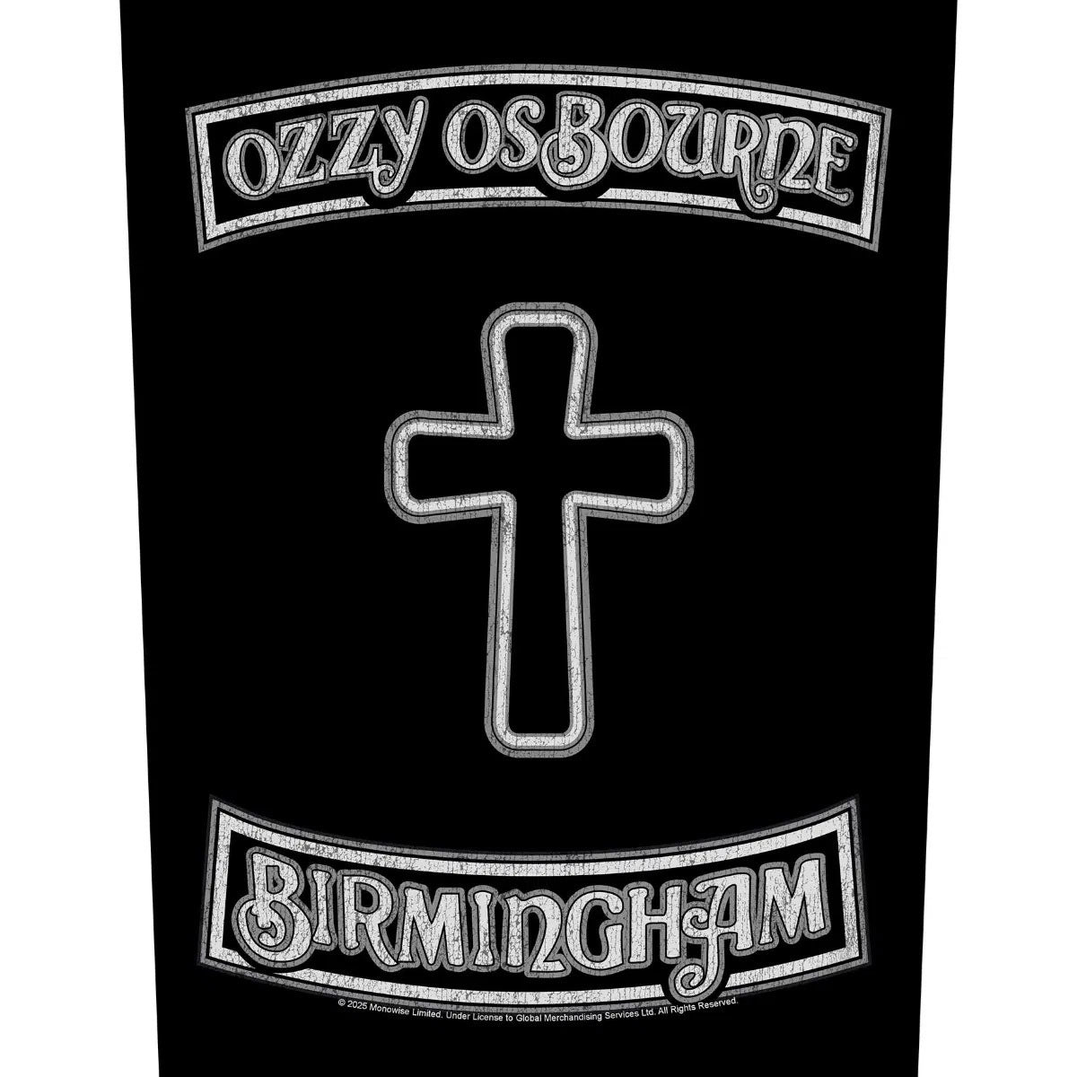 Ozzy Osbourne: Birmingham Patch – officielt merchandise