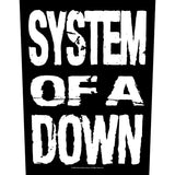 System Of A Down: Stacked Logo Patch – officielt merchandise