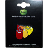 The Beatles: Rubber Soul Pin badge – officielt merchandise