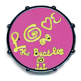 The Beatles: Drum Love Pin badge – officielt merchandise