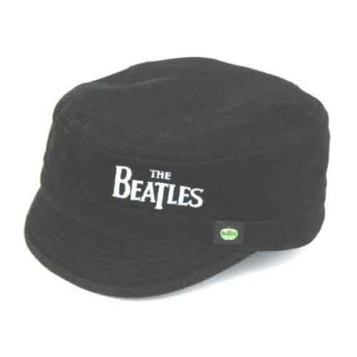 The Beatles: Corduroy Drop T Logo Cap – officielt merchandise