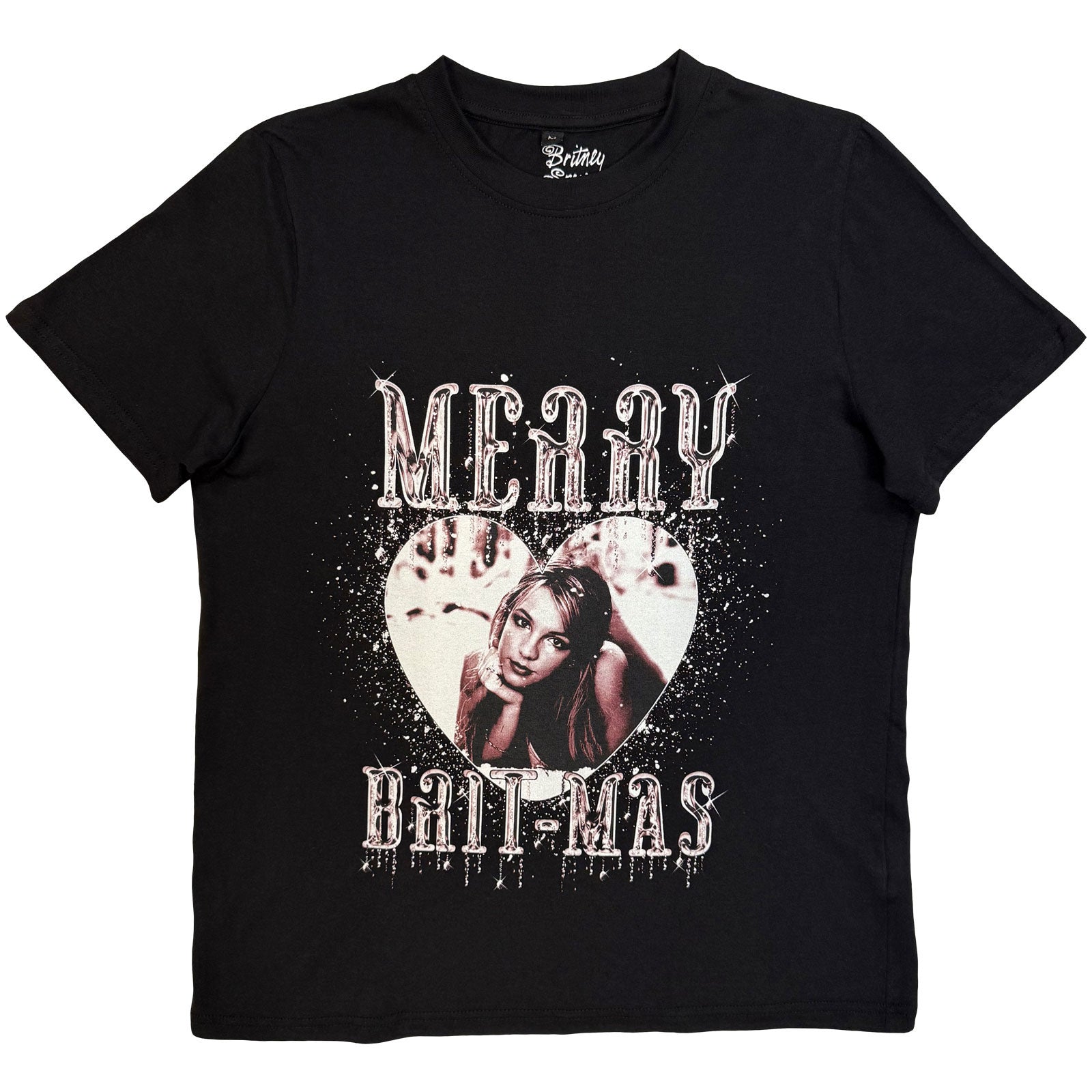 Britney Spears: Merry Britmas T-shirt – officielt merchandise