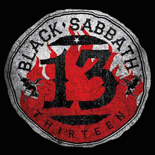 Black Sabbath: 13 Flame Circle Coaster – officielt merchandise