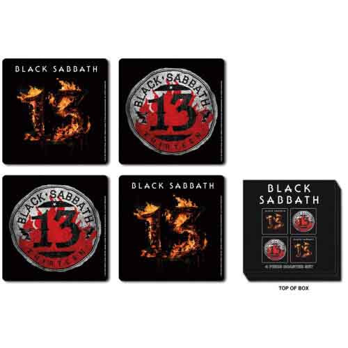 Black Sabbath: 13 Coaster – officielt merchandise