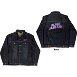 Black Sabbath: Wavy Logo (Denim Blue) Jakke – officielt merchandise