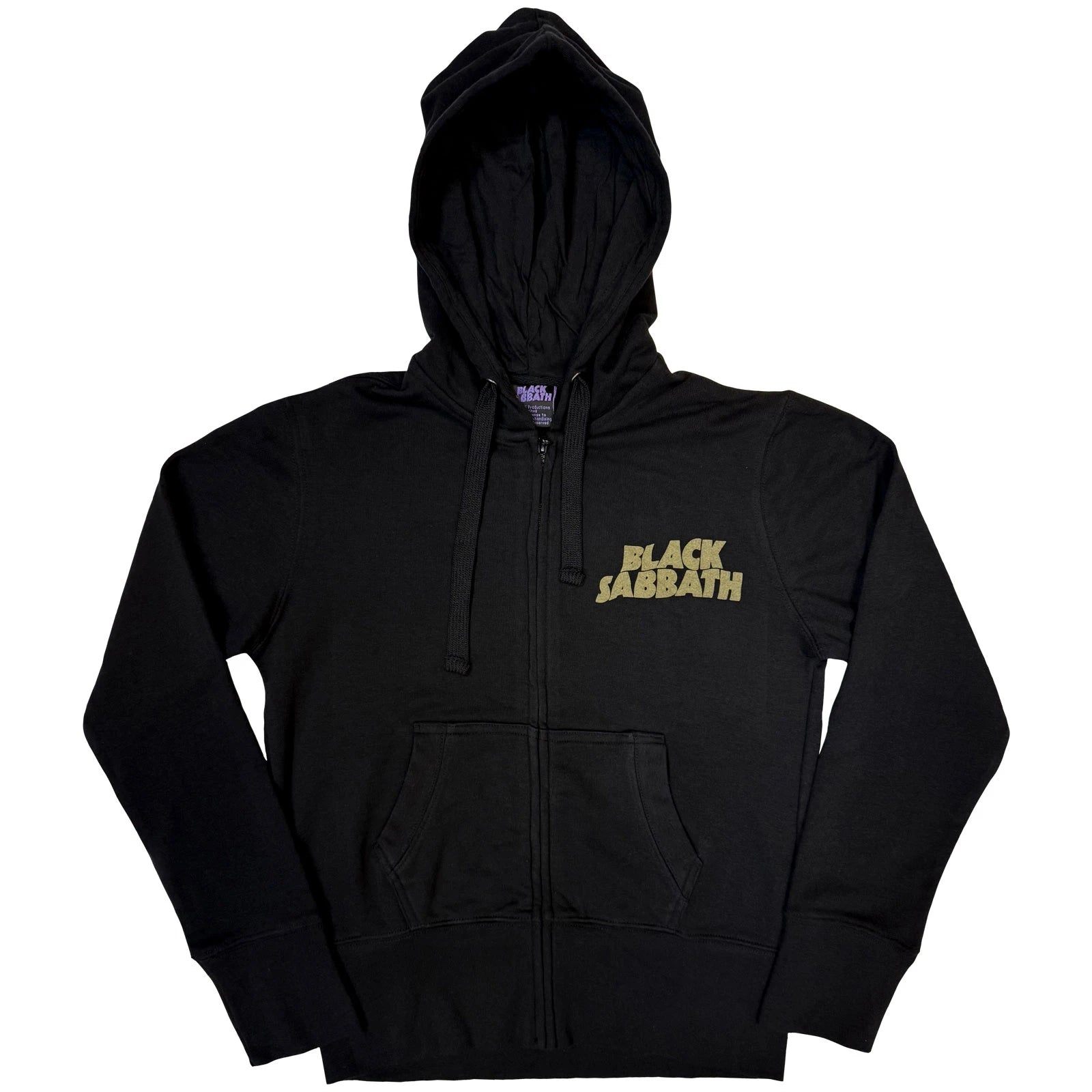 Black Sabbath: Tour 1978 - Zipped Hoodie (Kvinder)