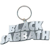 Black Sabbath: Wavy Logo Bordered Keychain
