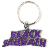 Black Sabbath: Wavy Logo Nøglering – officielt merchandise