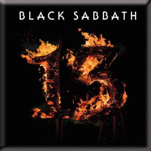 Black Sabbath: 13 Magnet – officielt merchandise