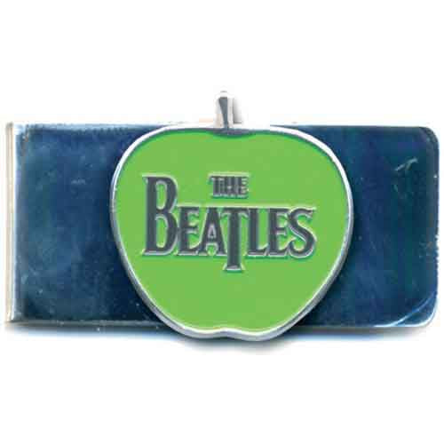 The Beatles: Logo On Apple Chrome Finish Metal Item – officielt merchandise