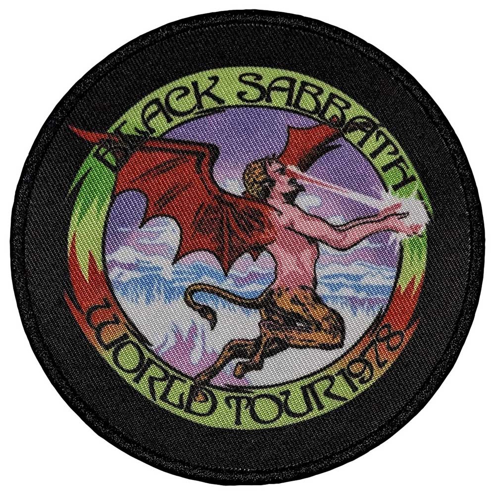 Black Sabbath: World Tour 1978 Printed Patch