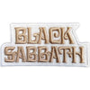Black Sabbath: Text Logo Woven Patch