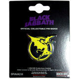 Black Sabbath: Never Say Die Pin Badge