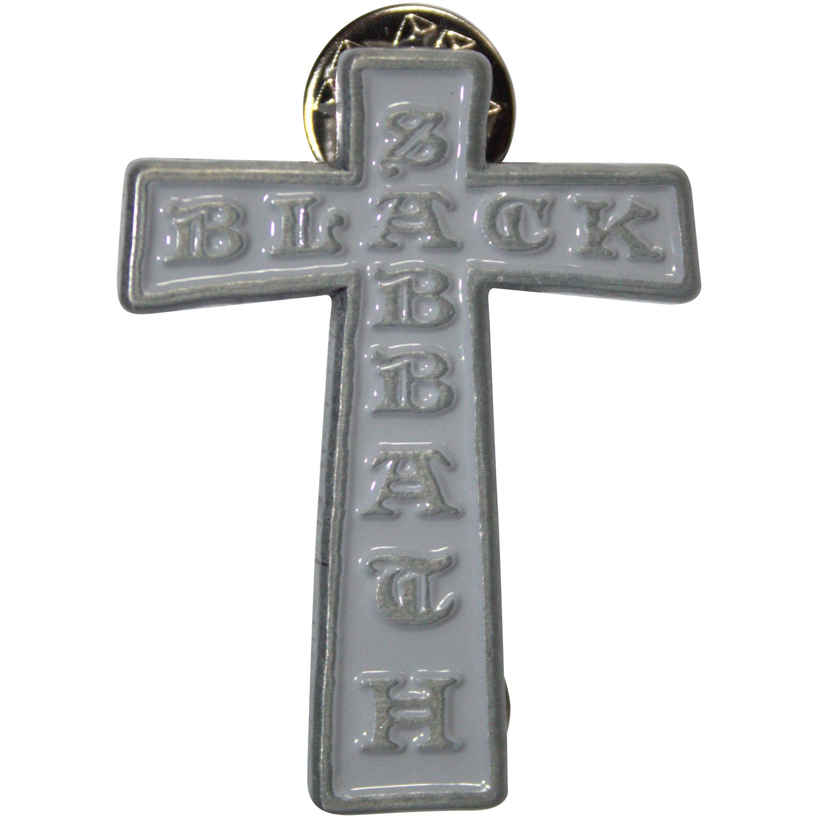 Black Sabbath: Cross Pin Badge