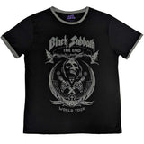 Black Sabbath: The End Mushroom Cloud Ringer T-Shirt