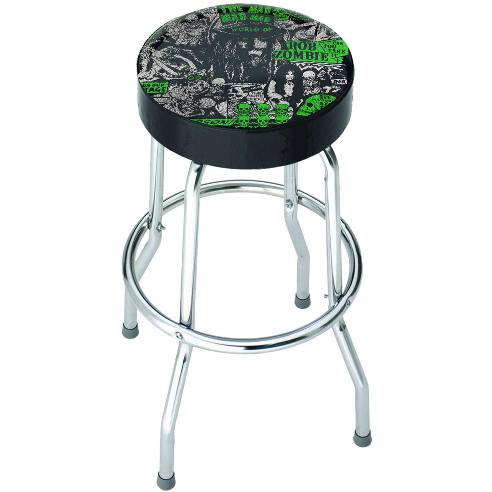 Rob Zombie: Mad Mad World Bar Stool