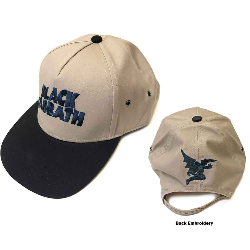 Black Sabbath: Wavy Logo Cap – officielt merchandise