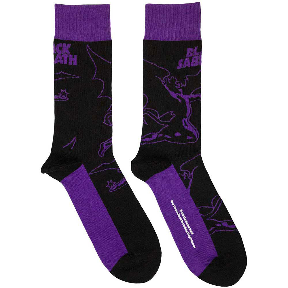 Black Sabbath: Logo & Demon Ankle Socks