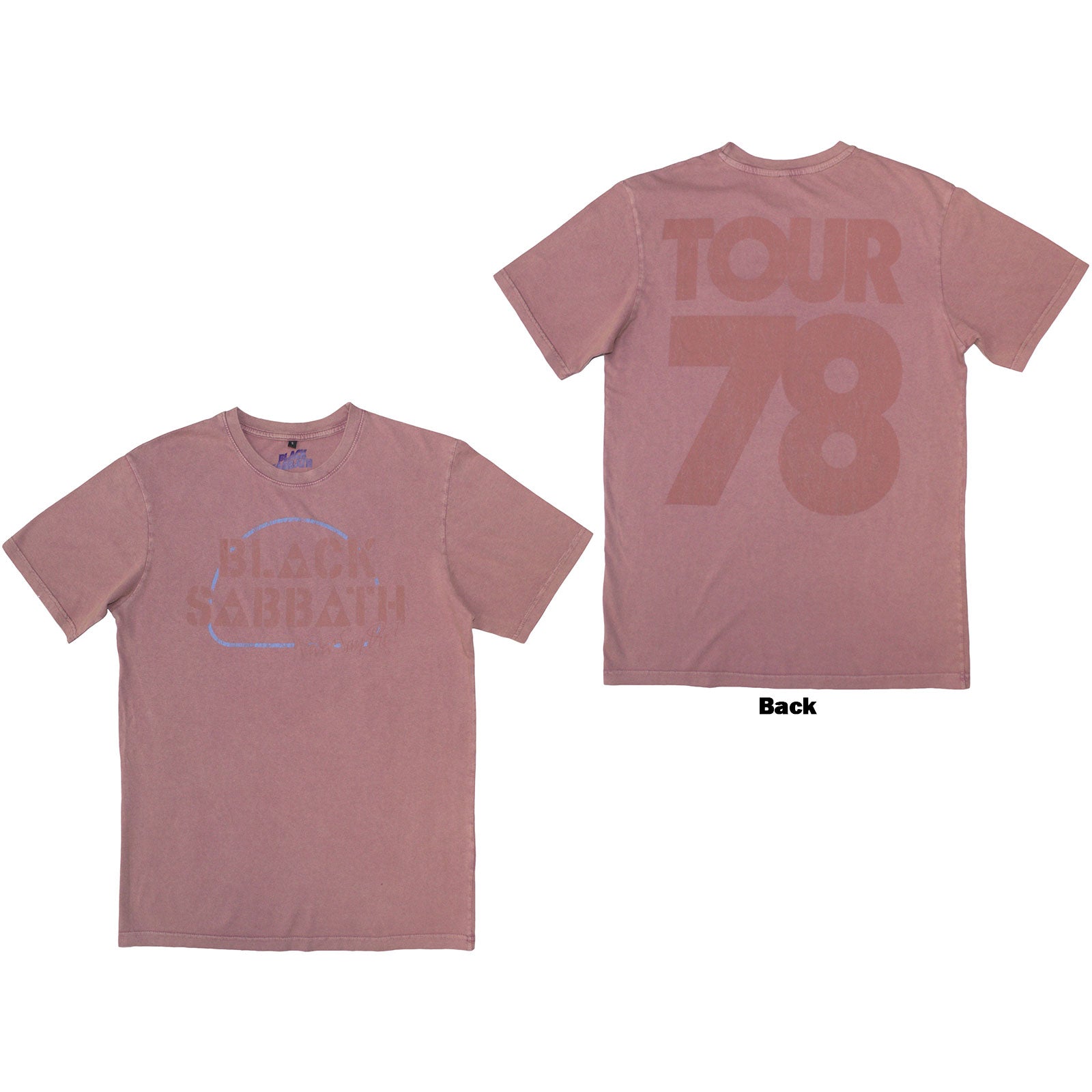 Black Sabbath: Never Say Die Stone Wash T-Shirt (Wash)