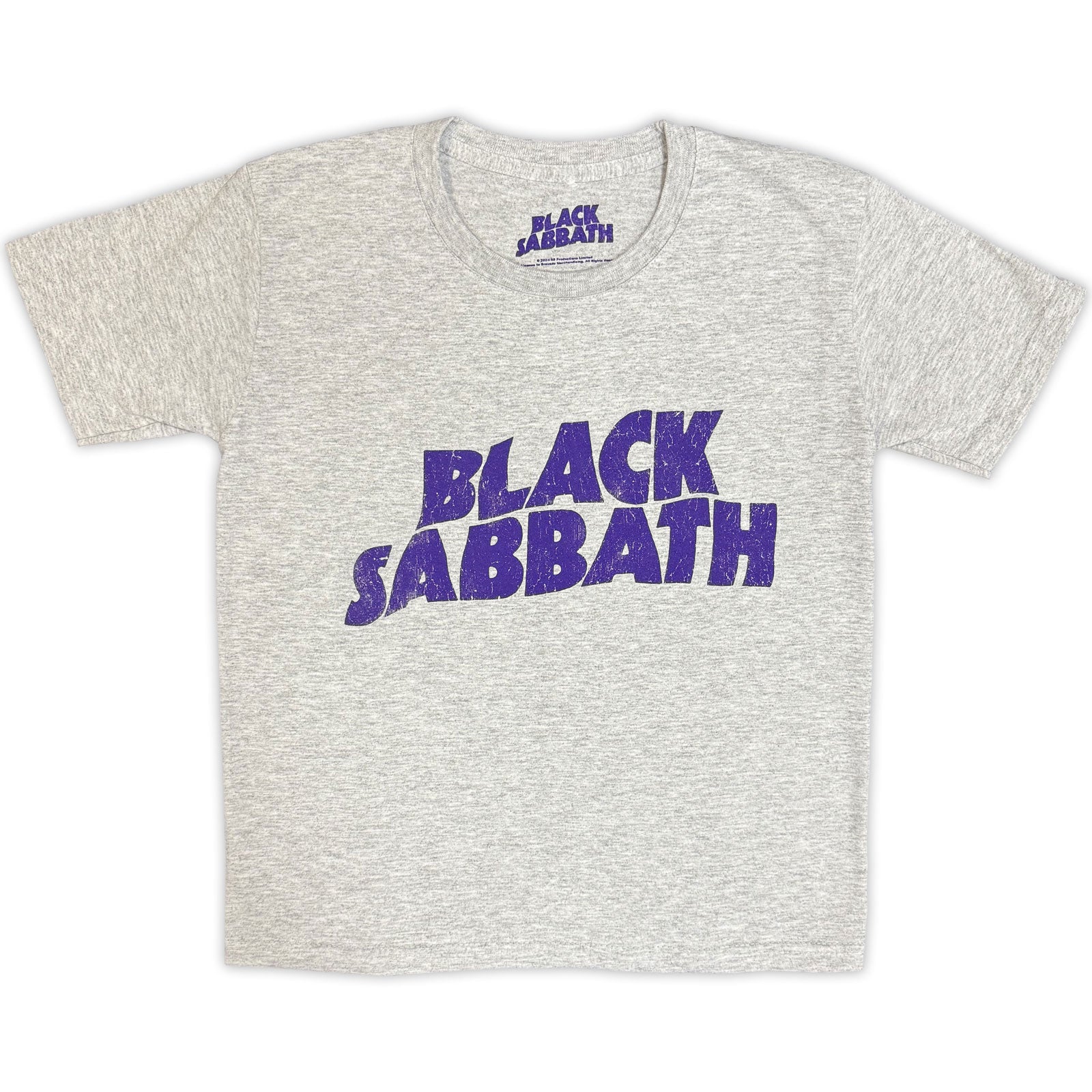 Black Sabbath: Wavy Logo T-shirt – officielt merchandise