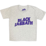 Black Sabbath: Wavy Logo T-shirt – officielt merchandise