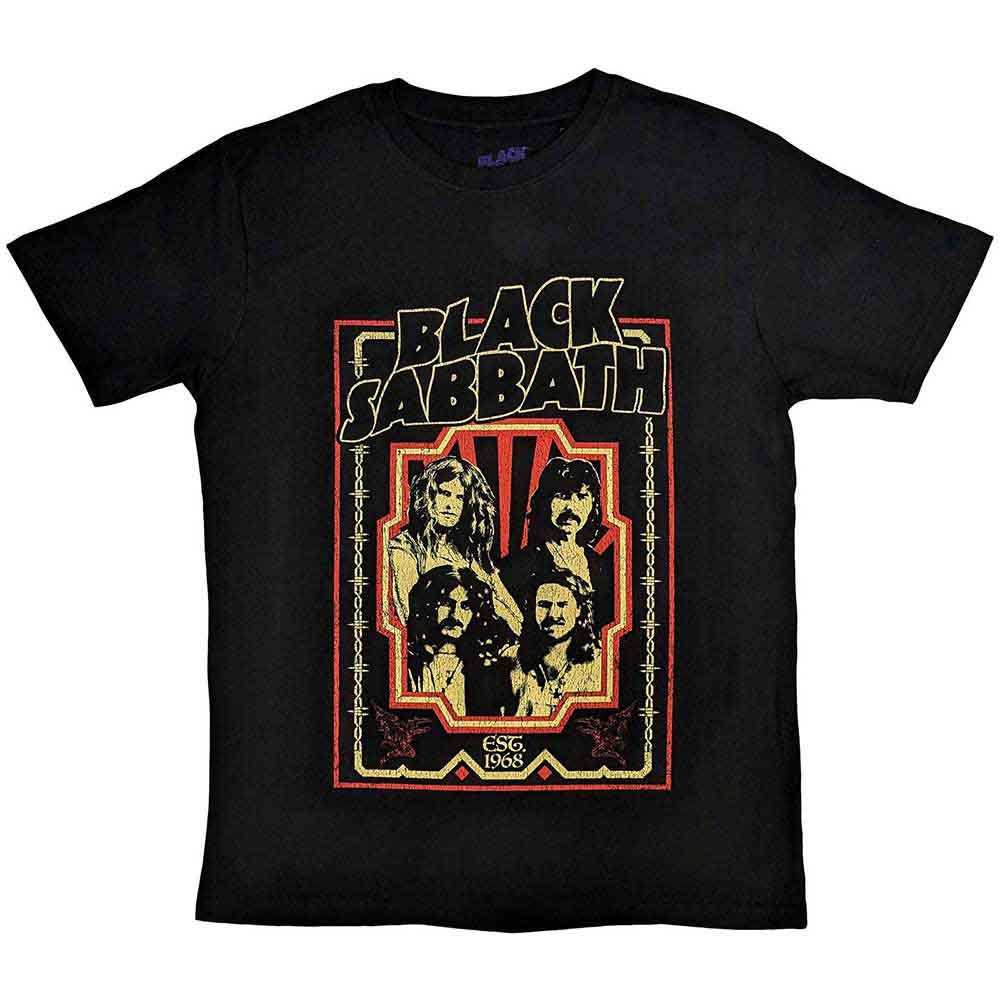 Black Sabbath: Est 1968 T-shirt – officielt merchandise