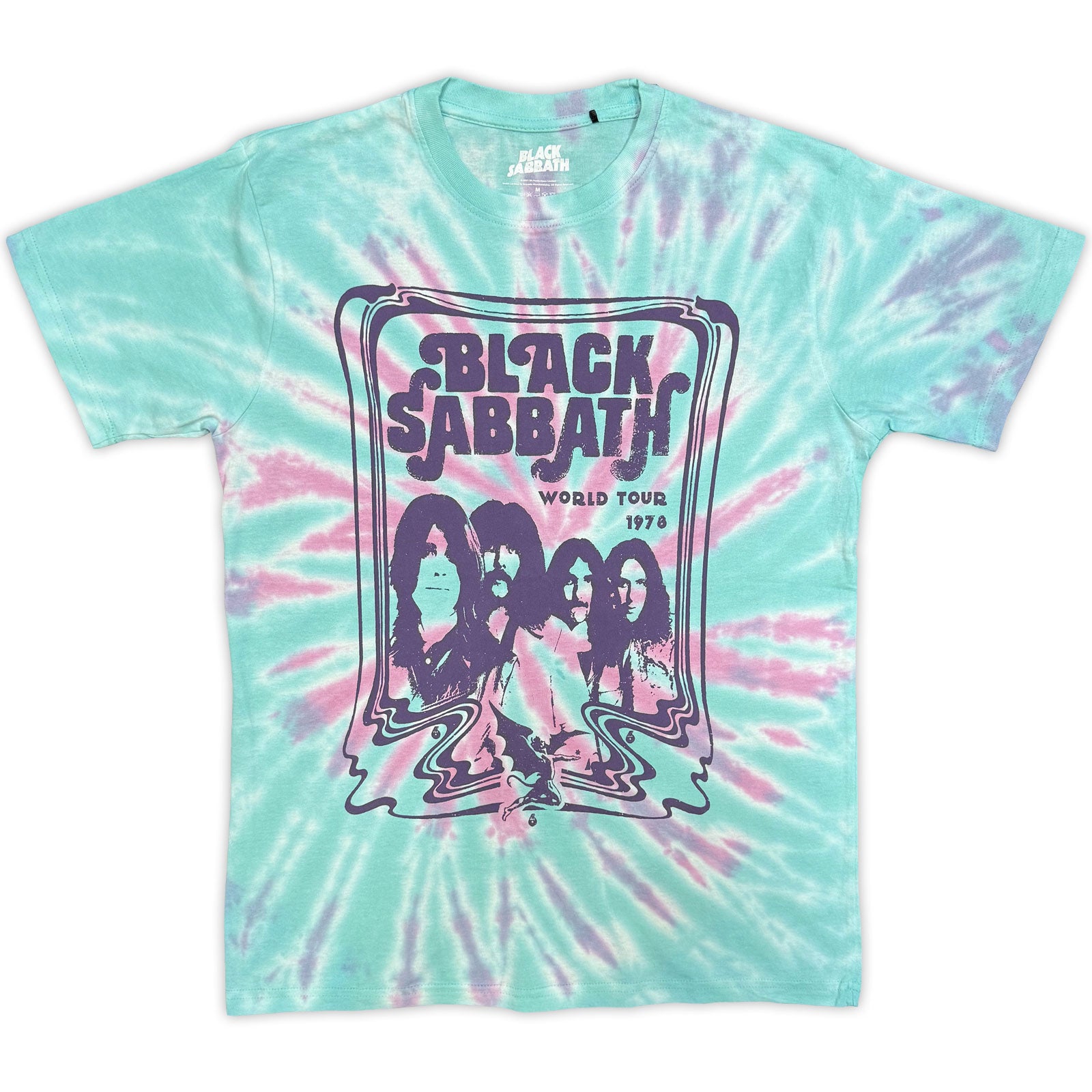 Black Sabbath: World Tour '78 (Wash Collection) T-shirt – officielt merchandise