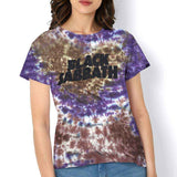 Black Sabbath: Wavy Logo (Purple & Brown) (Wash Collection) T-shirt – officielt merchandise