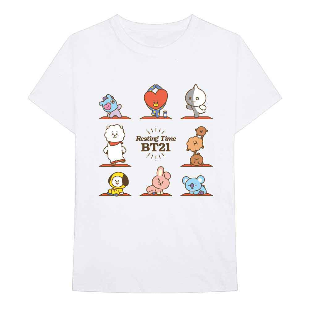 BT21: Resting Time T-shirt – officielt merchandise