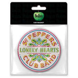 The Beatles: Sgt Pepper Drum Car Magnet – officielt merchandise
