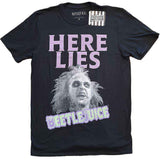 Beetlejuice: Here Lies T-shirt – officielt merchandise