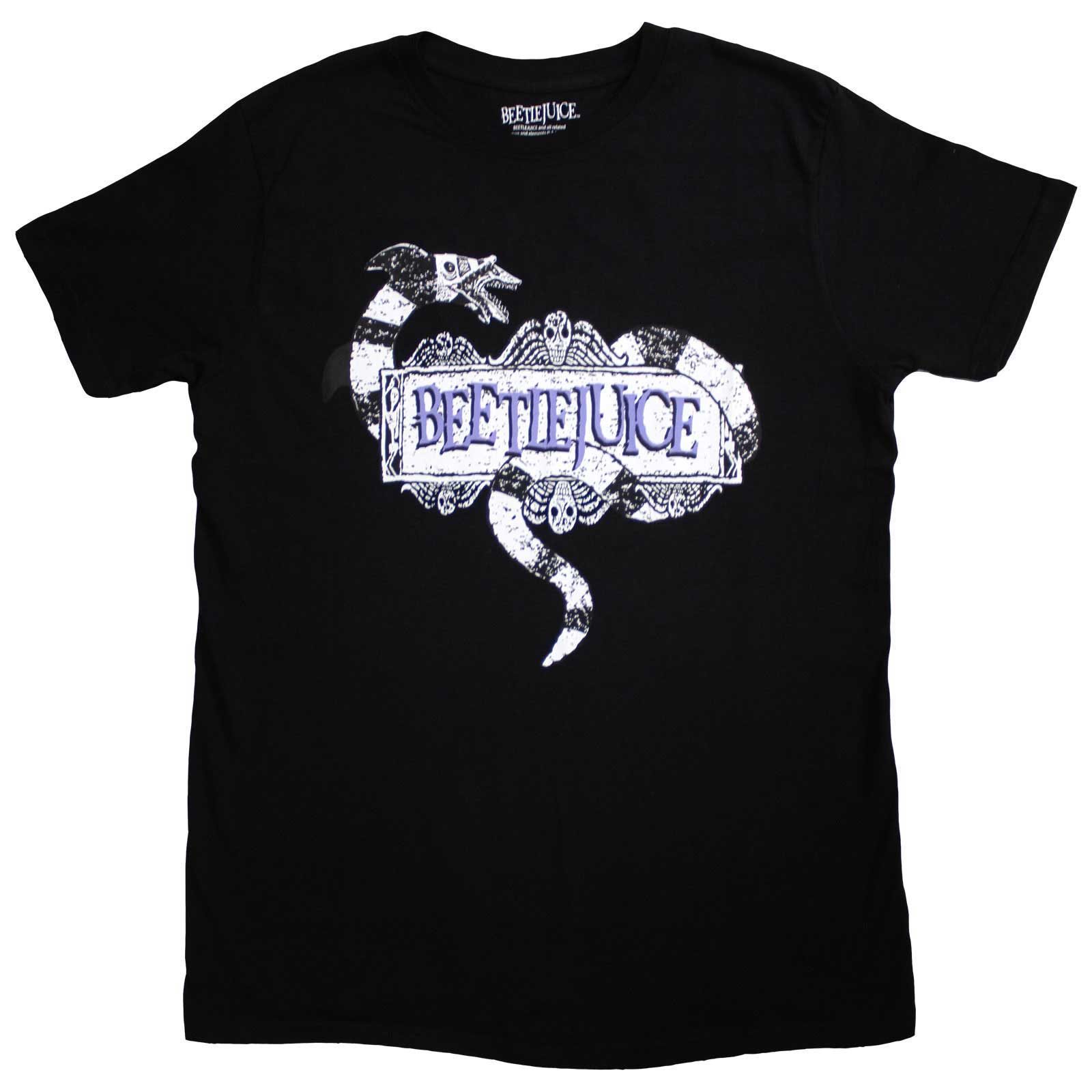 Beetlejuice: Snake Badge T-Shirt