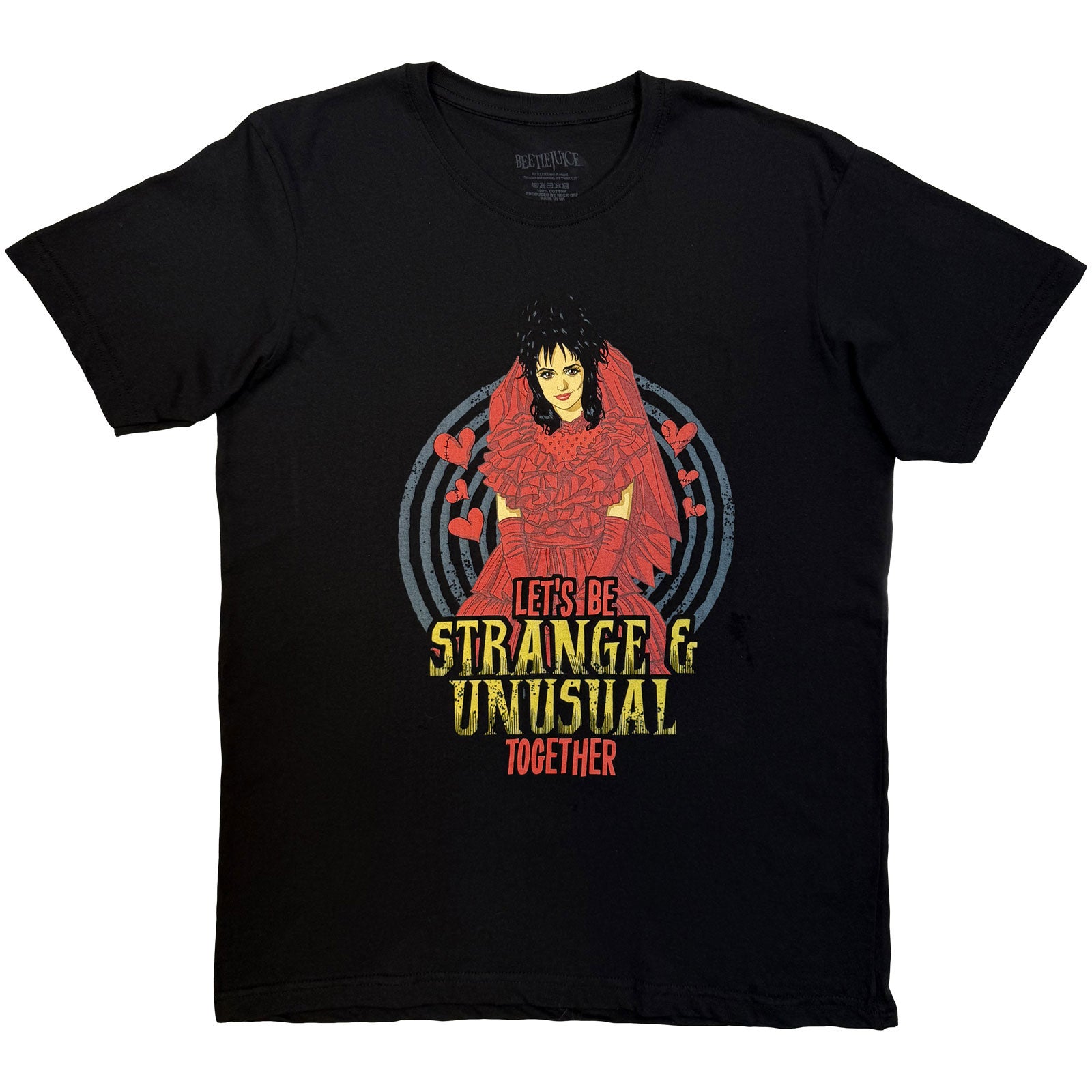 Beetlejuice: Strange & Unusual Together T-shirt – officielt merchandise